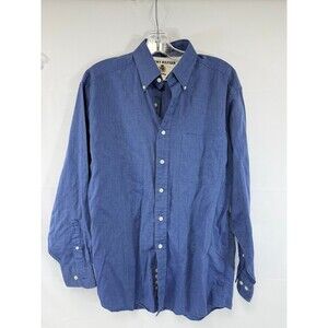 Tommy Hilfiger Long Sleeve Button Down Men’s Size 32-33 Vintage Blue